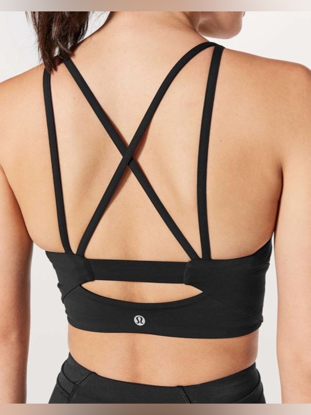 Lululemon Clip-In Long Line Bra
Black